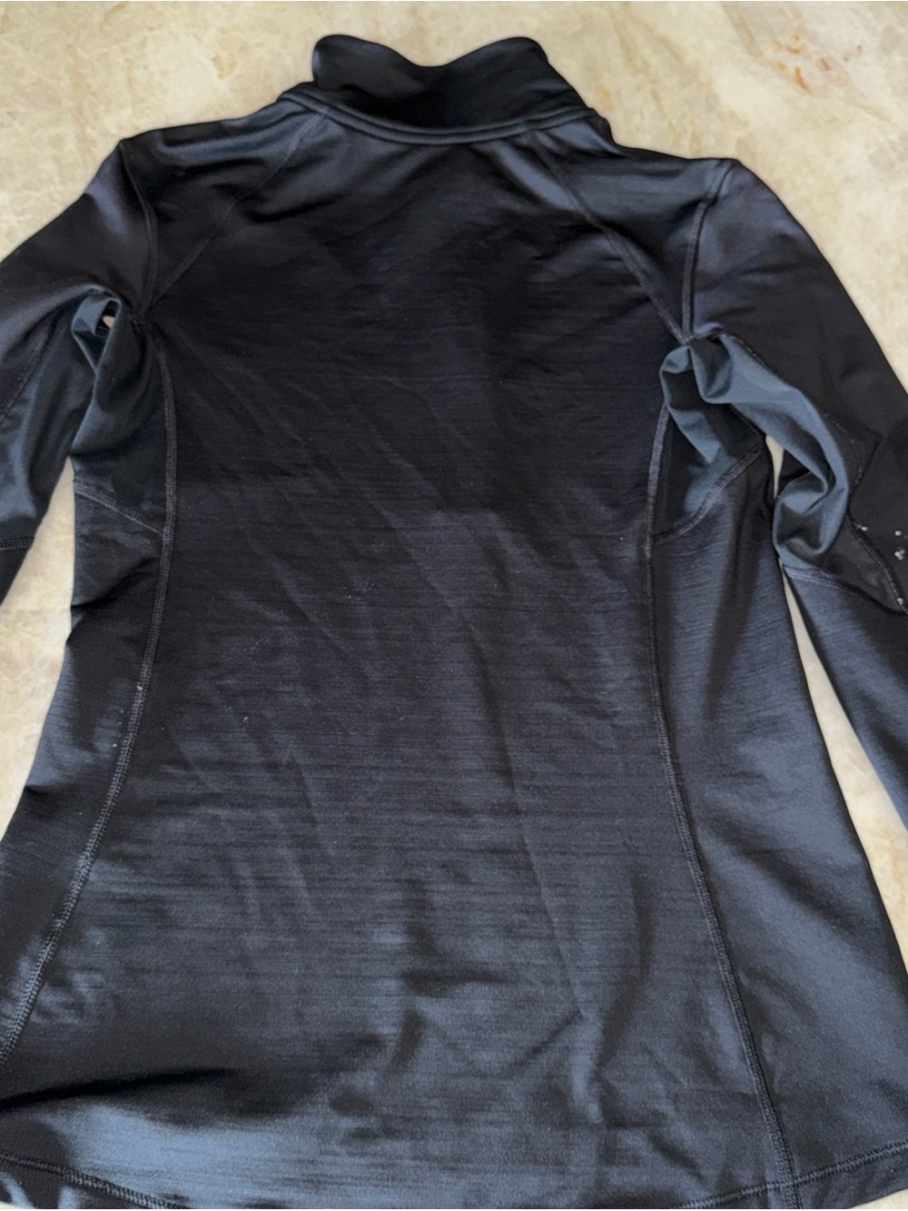Nike Pro Hyper Warm Long Sleeve Top Med View 4